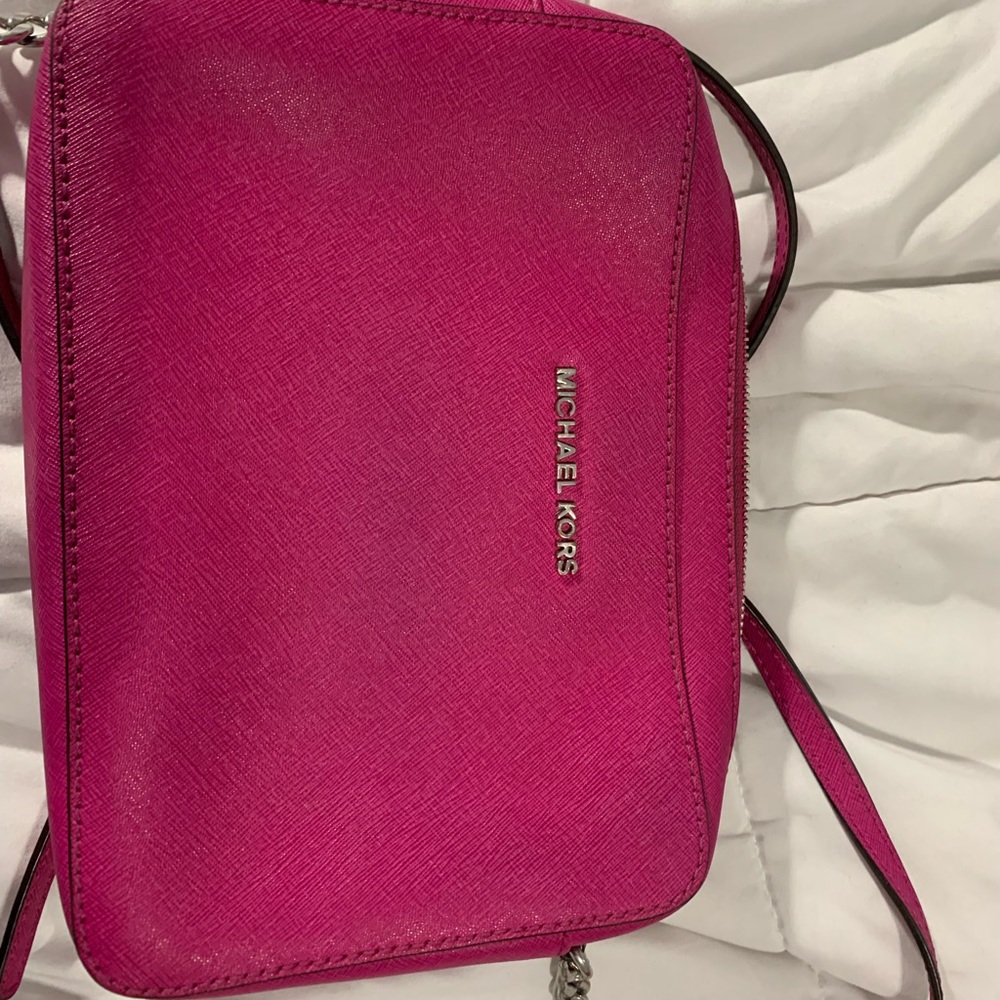 Pink Michael Kors Crossbody